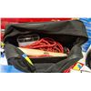 Image 1 : BAG OF ROPE, SMALL SLEDGEHAMMER, PRYBAR &