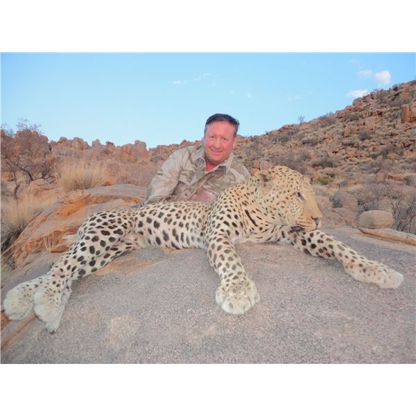 Trophy Leopard Hunt in Namibia