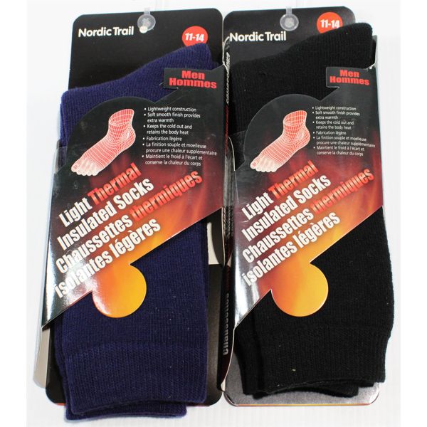 NORDIC TRAIL LIGHT THERMAL INSULATED SOCKS