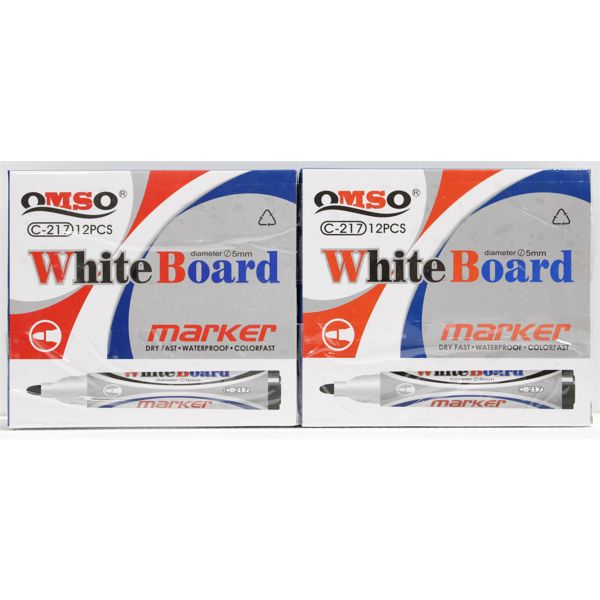 2 PACKS OF NEW WHITE BOARD MARKERS