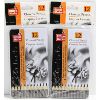 Image 1 : 2 OFFICE WORKS CHARCOAL PENCIL TIN