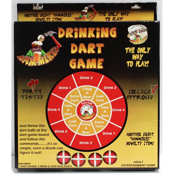 ADULT DRINKING DART GAME 