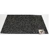 Image 1 : INDOOR/OUTDOOR UTILITY MAT, SILVERY TONE