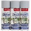 Image 1 : 3 RED DEVIL PREMIUM ENAMEL GREY SPRAY PAINT