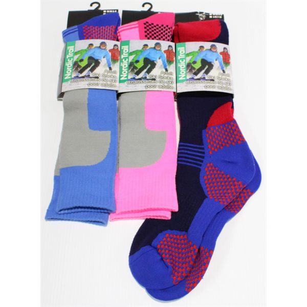 NORDIC TRAIL ADULT SKI SOCKS 