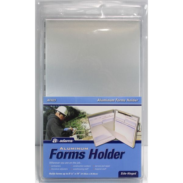 ADAMS ALUMINUM FORMS HOLDER,  UP TO 8.5 X 14"