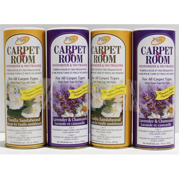 4 PURE AIR CARPET & ROOM DEODORIZER/NEUTRALIZER