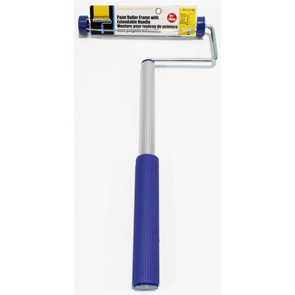 9.5" PAINT ROLLER FRAME W/EXTENDIBLE HANDLE