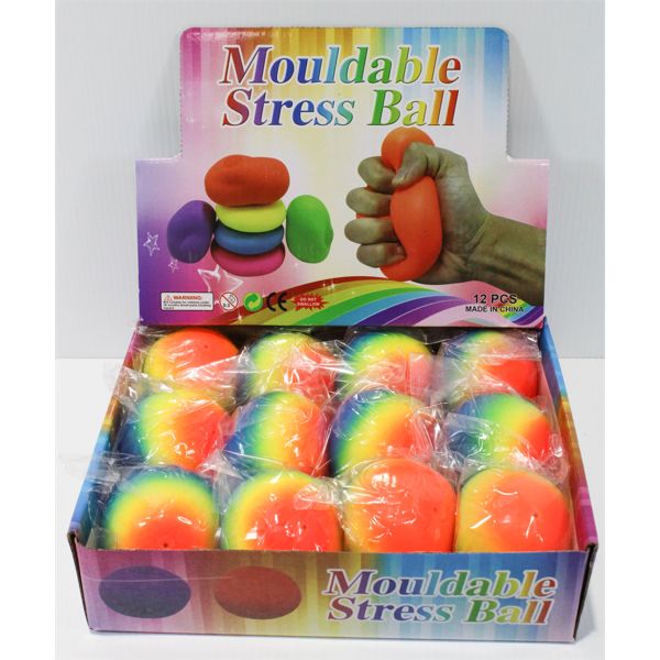 12 MOLDABLE STRESS BALLS