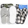 3 PAIR MEN'S SPA SLIPPERS