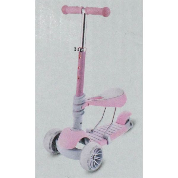 5 IN 1 KIDS KICK CHILDREN'S SCOOTER, PINK