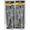 Image 1 : 2 LOCK GRIP PLIERS, 10"