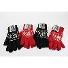 Image 1 : 4 PAIRS NORDIC TRAIL YOUTH KNITTED & LINED GLOVES