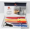 Image 1 : 6 PIECE KNIFE SET, MULTICOLORED, W/PEELER