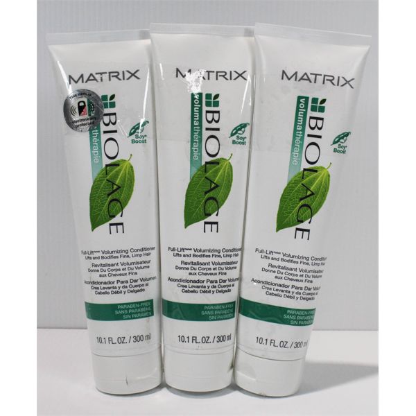 3 NEW MATRIX BIOLAGE FULL-LIFT VOLUMIZING CONDITIONER