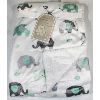 Image 1 : PRECIOUS MOMENTS ELEPHANT THEMED BABY BLANKET