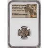 Image 1 : 54-32 BC Kingdom of Elymais Kamnaskires AR Drachm Ancient Coin NGC Ch VF