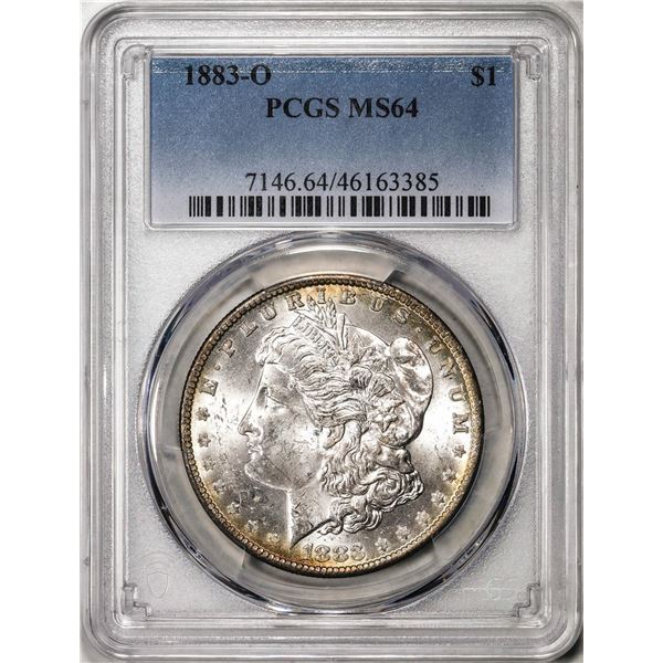 1883-O $1 Morgan Silver Dollar Coin PCGS MS64