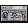 Image 1 : 1880 $20 Legal Tender Note Fr.143 PMG Very Fine 25