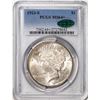 Image 1 : 1923-S $1 Peace Silver Dollar Coin PCGS MS64+ CAC