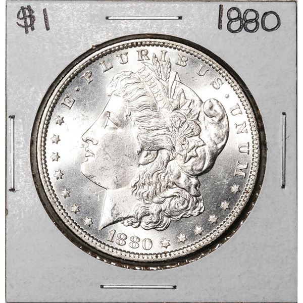 1880 $1 Morgan Silver Dollar Coin
