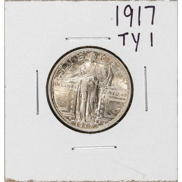 1917 Type 1 Standing Liberty Quarter Coin