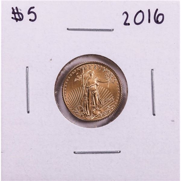2016 $5 American Gold Eagle Coin