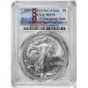 Image 1 : 2021-(S) Type 2 $1 American Silver Eagle Coin PCGS MS70 First Day of Issue Emergency