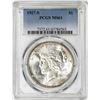 Image 1 : 1927-S $1 Peace Silver Dollar Coin PCGS MS61