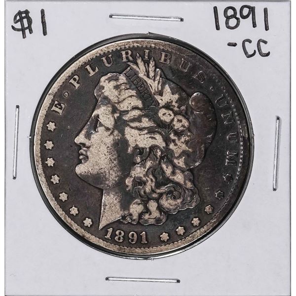 1891-CC $1 Morgan Silver Dollar Coin
