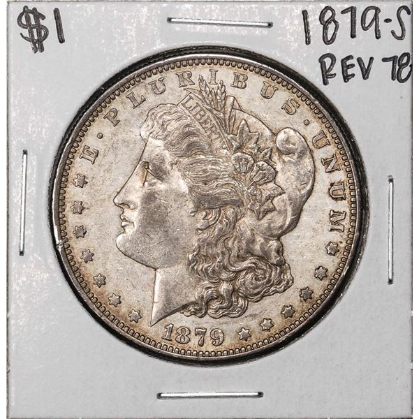 1879-S Rev of 78' $1 Morgan Silver Dollar Coin