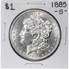 Image 1 : 1885-S $1 Morgan Silver Dollar Coin
