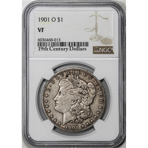 1901-O $1 Morgan Silver Dollar Coin NGC VF