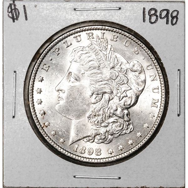 1898 $1 Morgan Silver Dollar Coin
