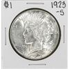 Image 1 : 1923-S $1 Peace Silver Dollar Coin