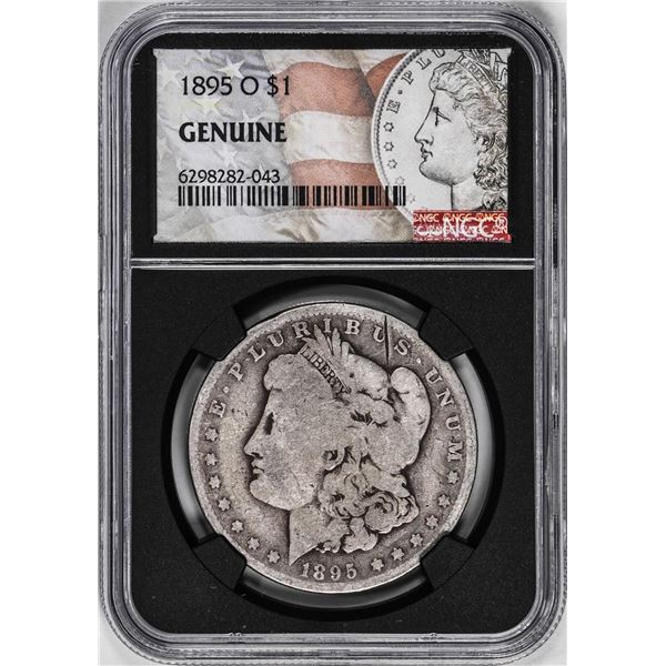 1895-O $1 Morgan Silver Dollar Coin NGC Genuine