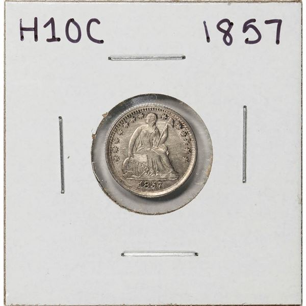 1857 Seated Liberty Half Dime Coin