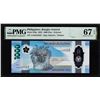 Image 1 : 2022 Philippines Central Bank 1000 Piso Note P230a PMG Superb Gem Uncirculated 67EPQ