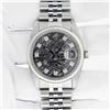 Image 2 : Rolex Men's Stainless Steel Meteorite Diamond Datejust Wristwatch