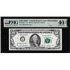 Image 1 : 1969C $100 Federal Reserve Star Note Philadelphia Fr.2166-C* PMG Extremely Fine 40EPQ
