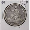 1878-S $1 Trade Silver Dollar Coin