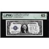 1928B $1 Funnyback Silver Certificate Note Fr.1602 PMG Gem Uncirculated 65EPQ