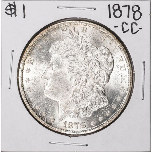 1878-CC $1 Morgan Silver Dollar Coin