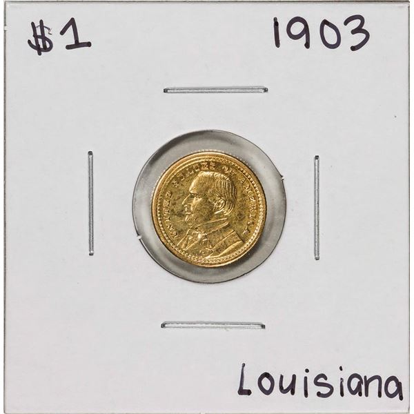 1903 $1 McKinley Louisiana Purchase Commemorative Gold Coin