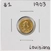 Image 1 : 1903 $1 McKinley Louisiana Purchase Commemorative Gold Coin