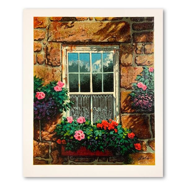 Anatoly Metlan "Beyond Our Window" Limited Edition Serigraph On Paper