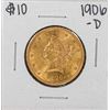 1906-D $10 Liberty Head Eagle Gold Coin