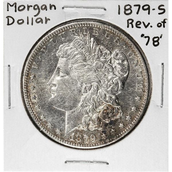 1879-S Reverse of '78 $1 Morgan Silver Dollar Coin