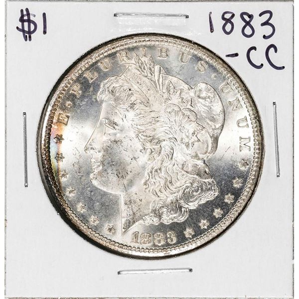 1883-CC $1 Morgan Silver Dollar Coin Nice Toning