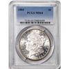 Image 1 : 1884 $1 Morgan Silver Dollar Coin PCGS MS64